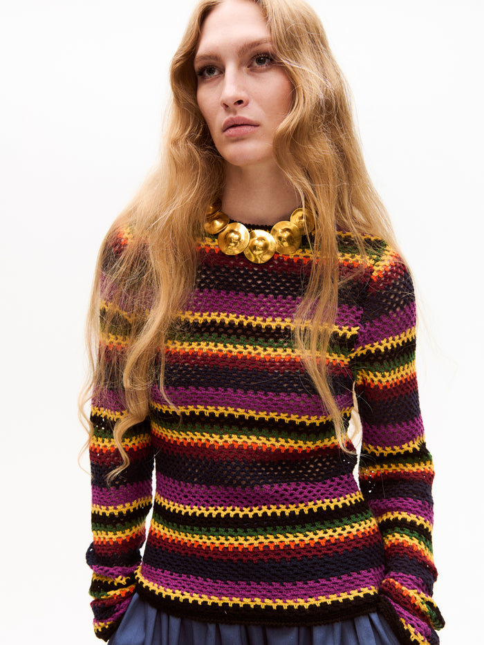 Mila Crotchet Top-Carolina K