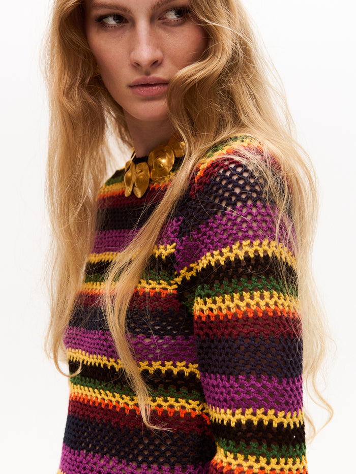 Mila Crotchet Top-Carolina K