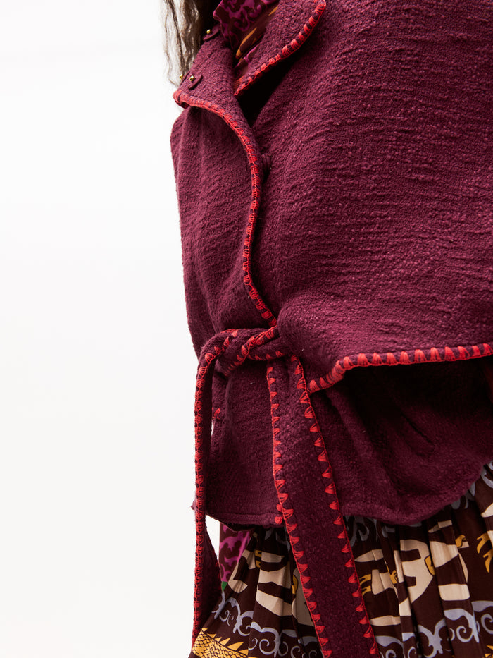 Brio Cape Coat-Carolina K