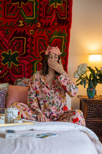 Humming Bird Pajama Set - Final Sale-Carolina K
