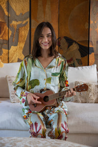 Sunflowers Pajama Set - Final Sale-Carolina K