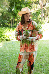 Songbird Pajama Set - Final Sale-Carolina K