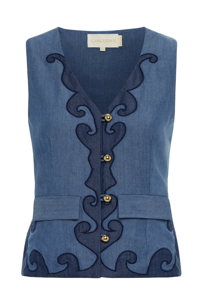 Rebekka Vest - Final Sale-Carolina K