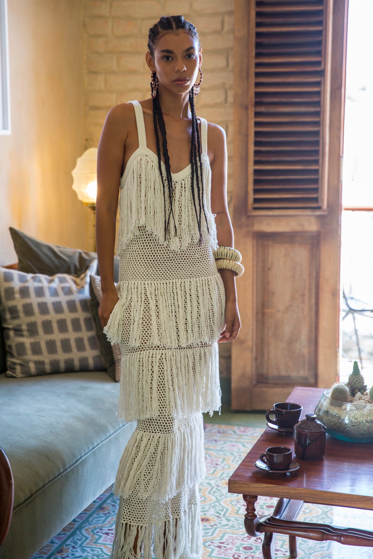 Alina Crochet Dress - Final Sale-Carolina K