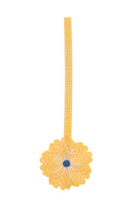 Carolina K Huichol Headband in Yellow