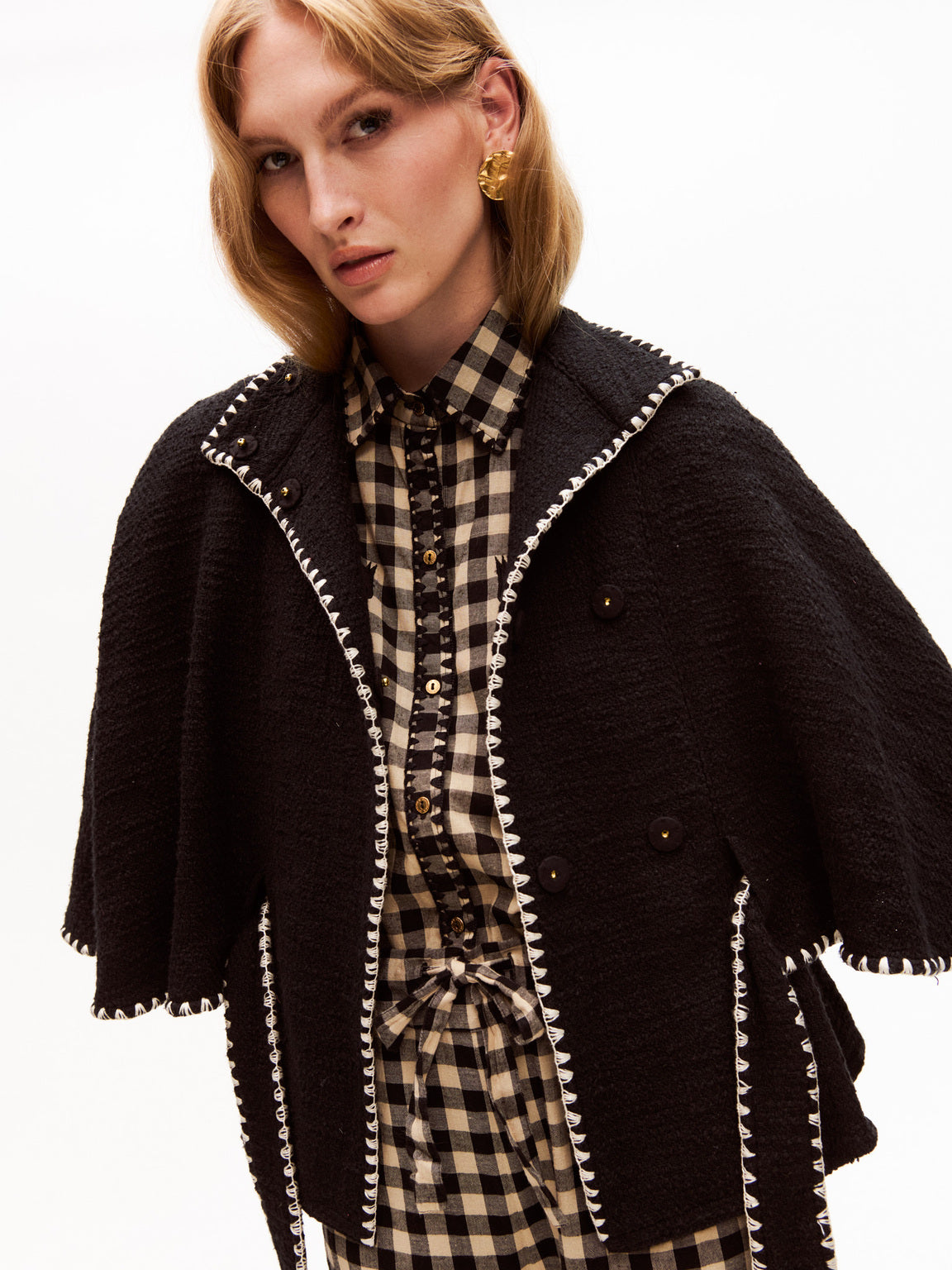 Brio Cape Coat-Carolina K