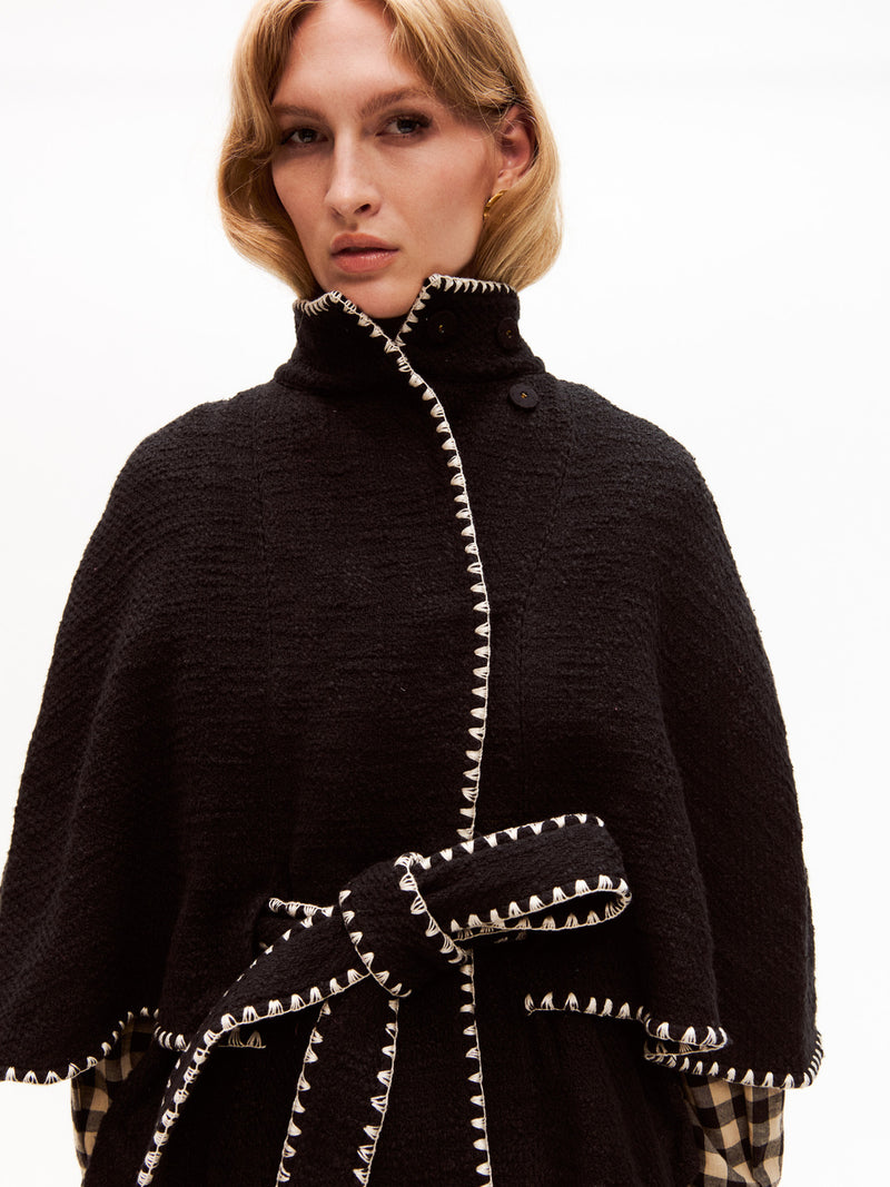 Brio Cape Coat-Carolina K