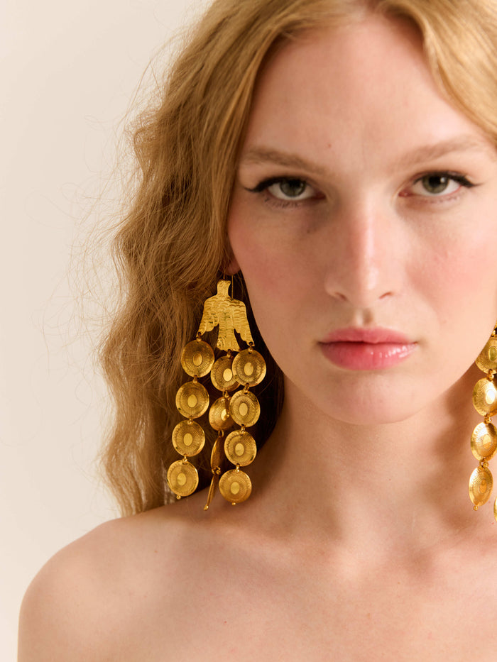 Bird Earrings-Carolina K