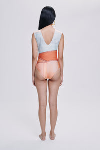 Carolina K Liset One Piece clothing in vibrant fabric, shown on a model with a stylish, modern design and fitted silhouette.