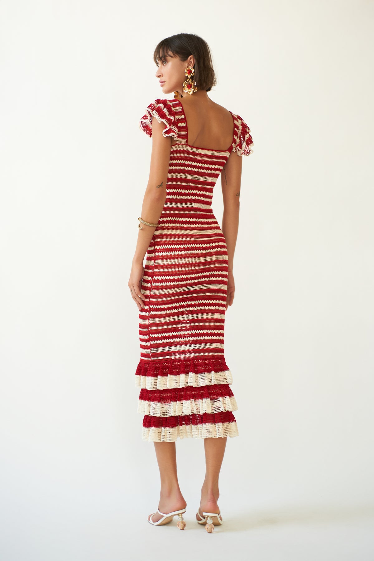 Striped Red Dress Striped Red Dress