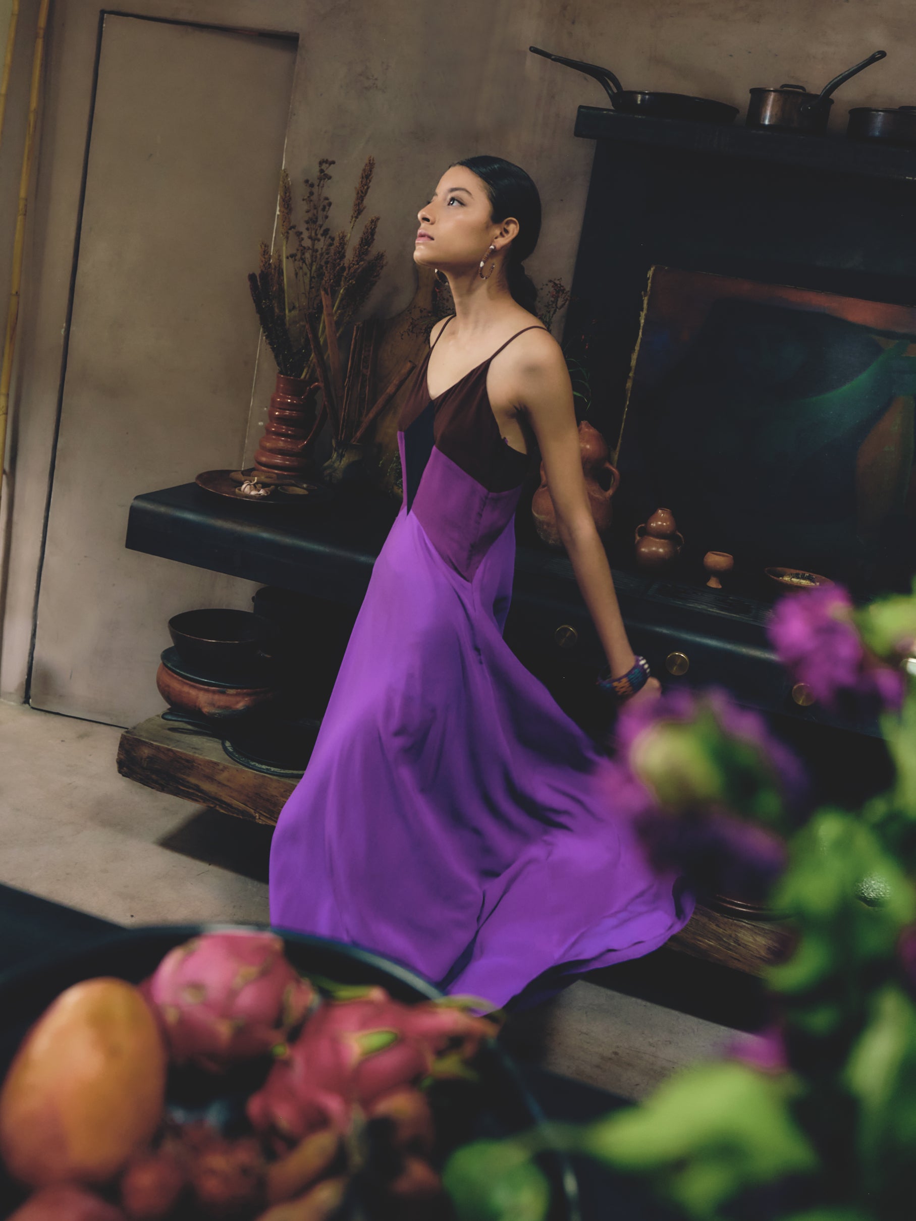 Amethyst sales purple dress