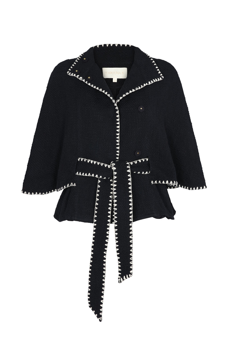 Brio Cape Coat-Carolina K