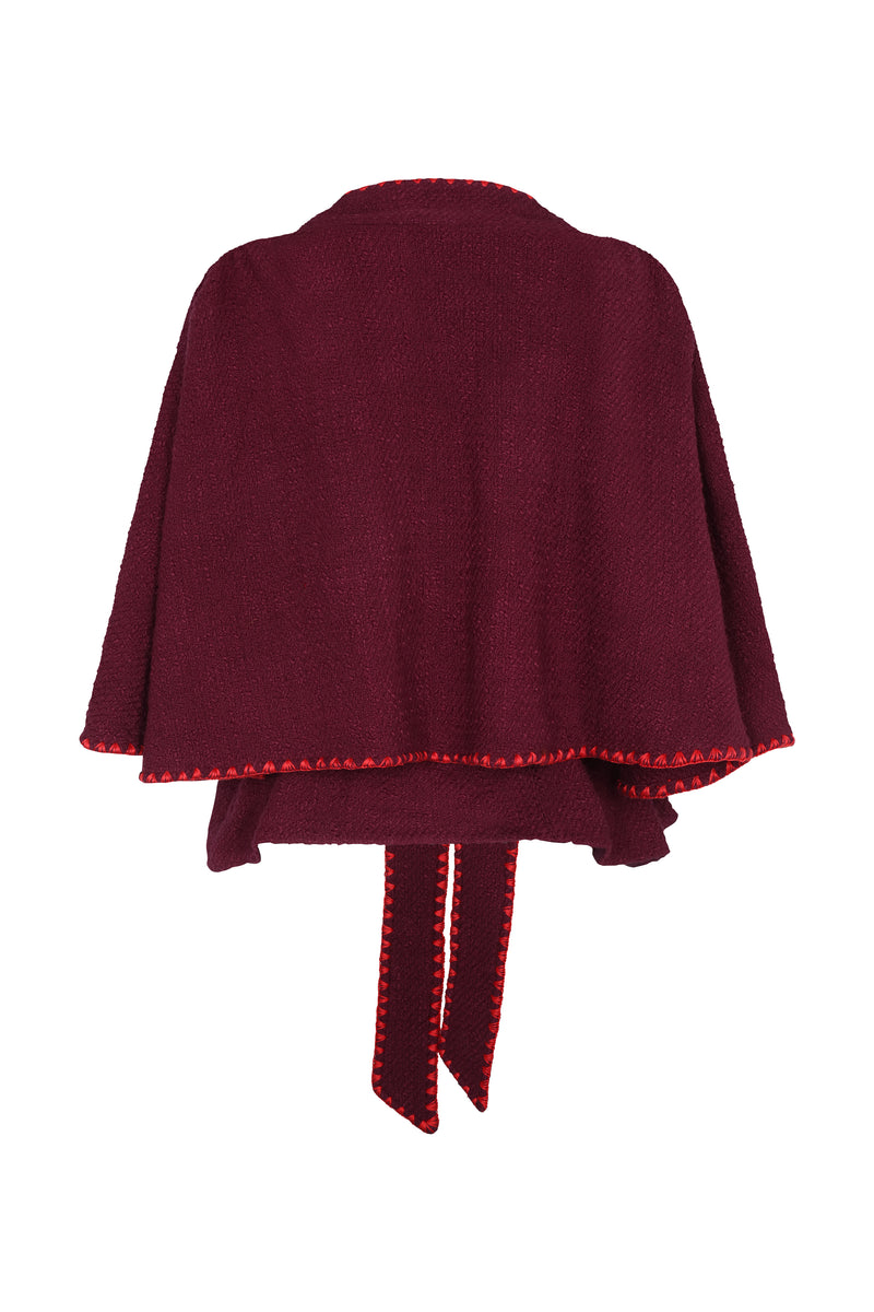 Brio Cape Coat-Carolina K