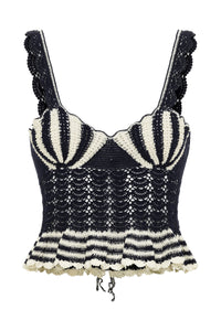 Shell Crochet Top-Carolina K