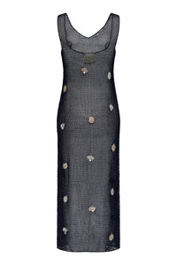 Mira Crochet Dress - Final Sale Navy / L Mira Crochet Dress - Final Sale Navy / L