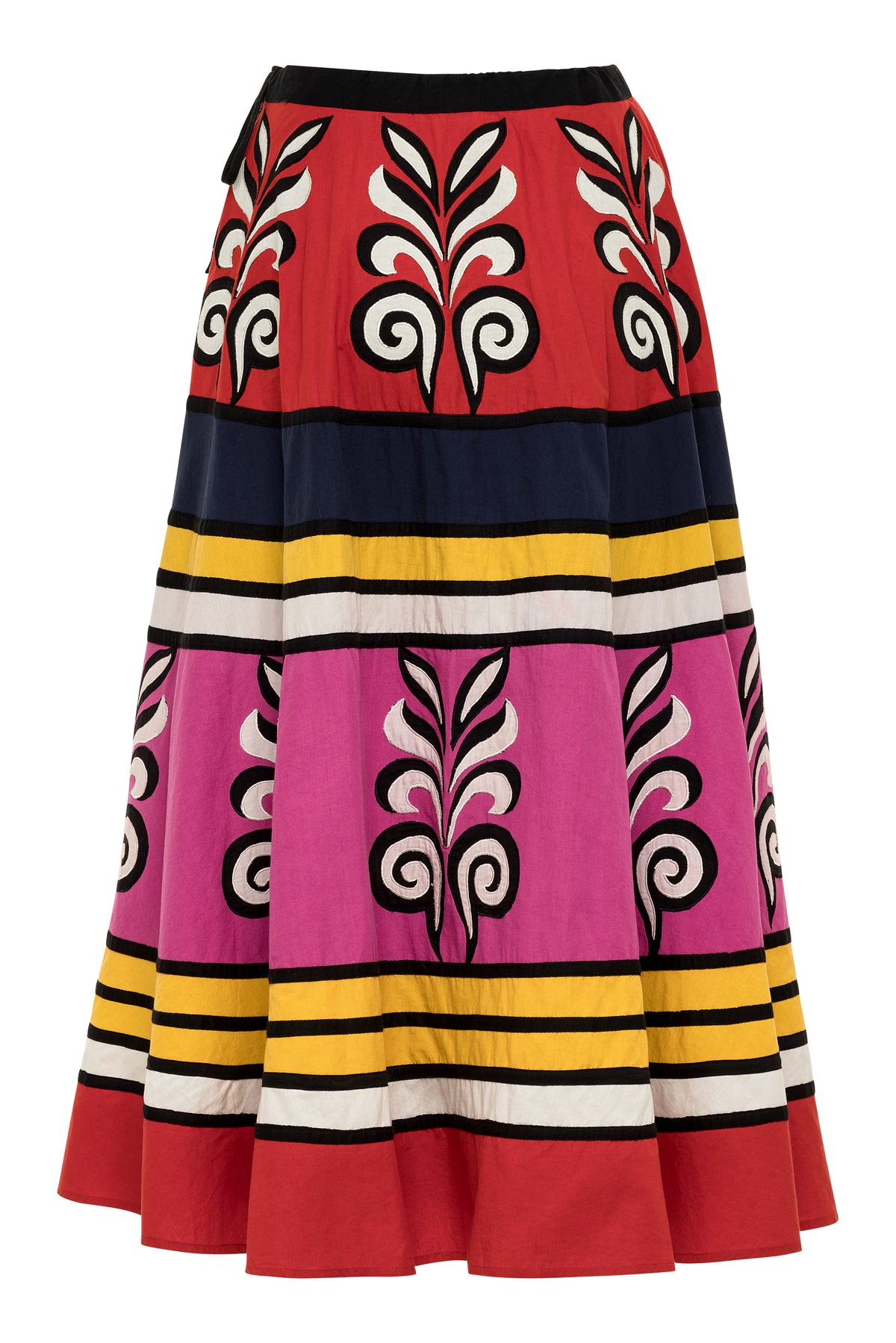 Applique Skirt-Carolina K