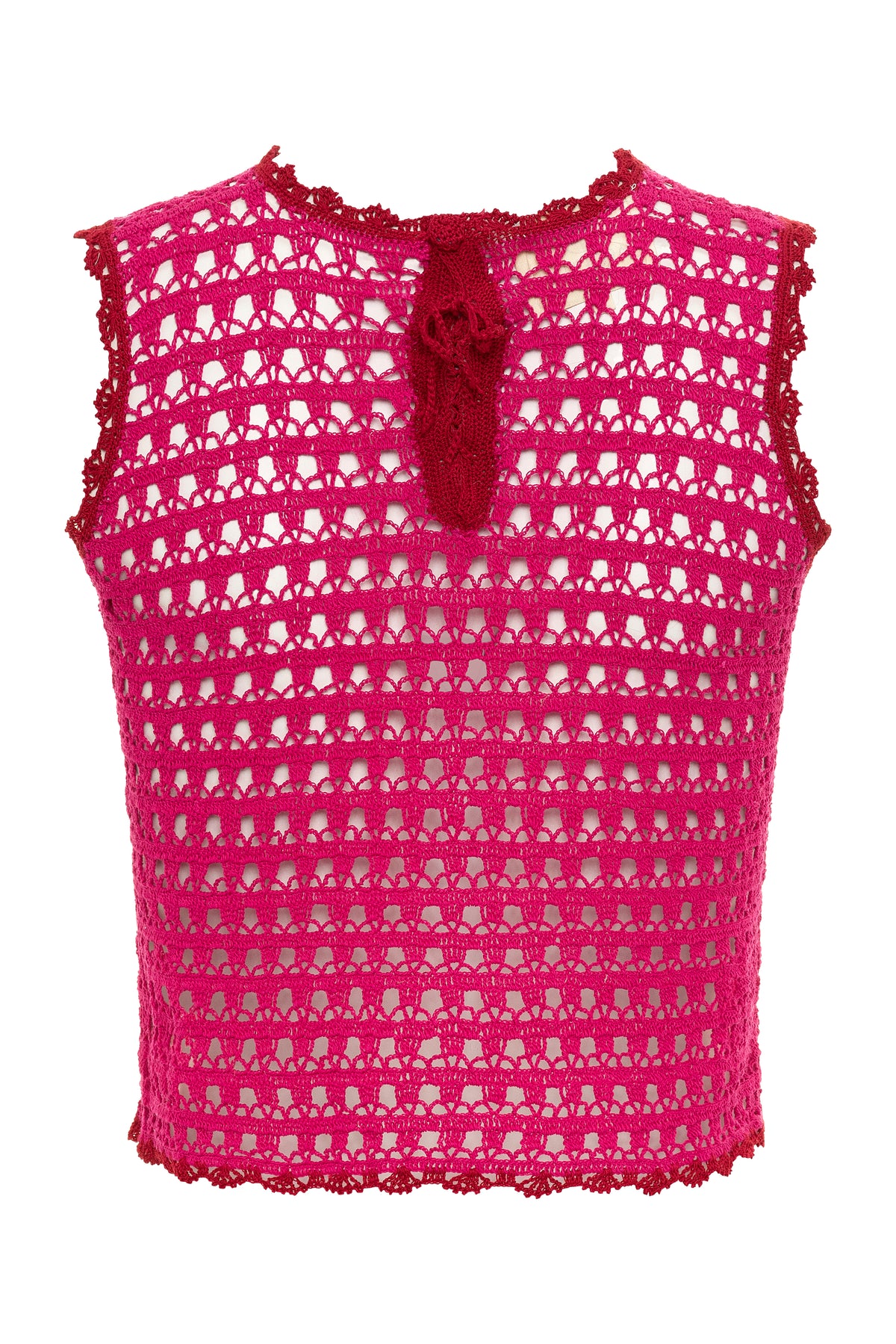 Topaz Crotchet Top-Carolina K