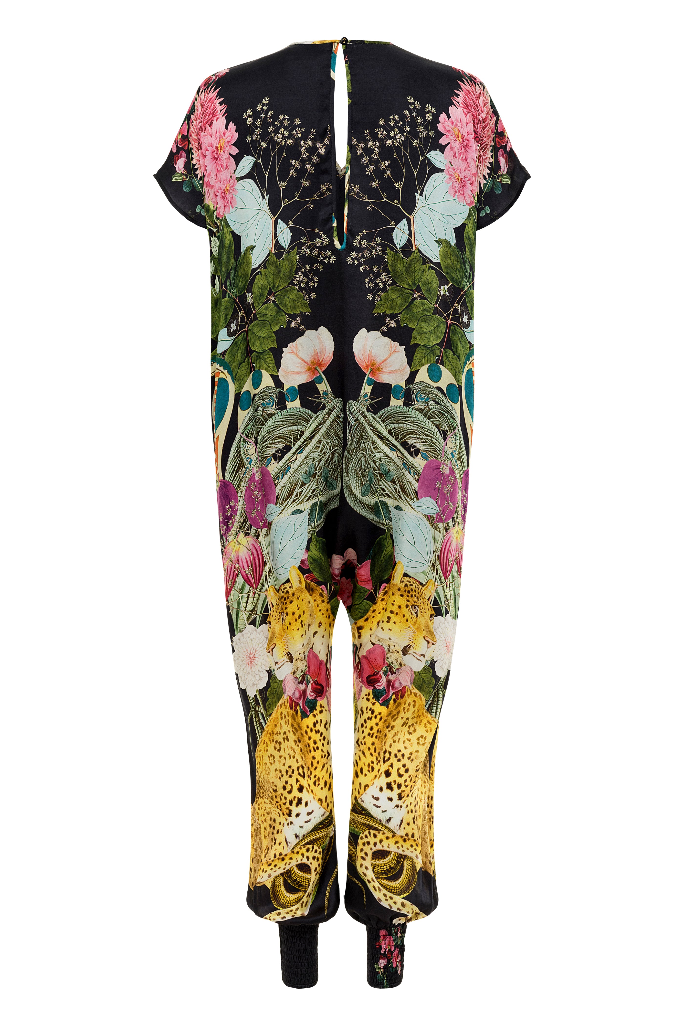 【本日限定価格】SantaMonica remake jumpsuit Zelma Printed Jumpsuit | GUESS Factory