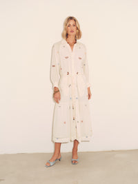 carolina k embroidered dress Malla Dress