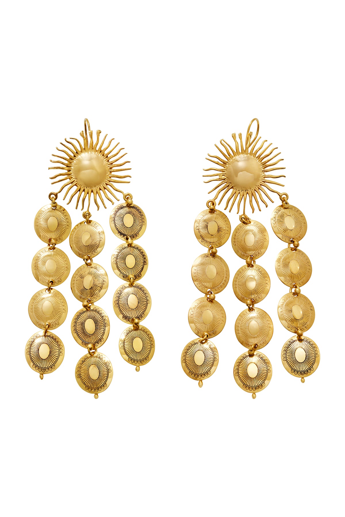 Sol de Mayo Earrings-Carolina K