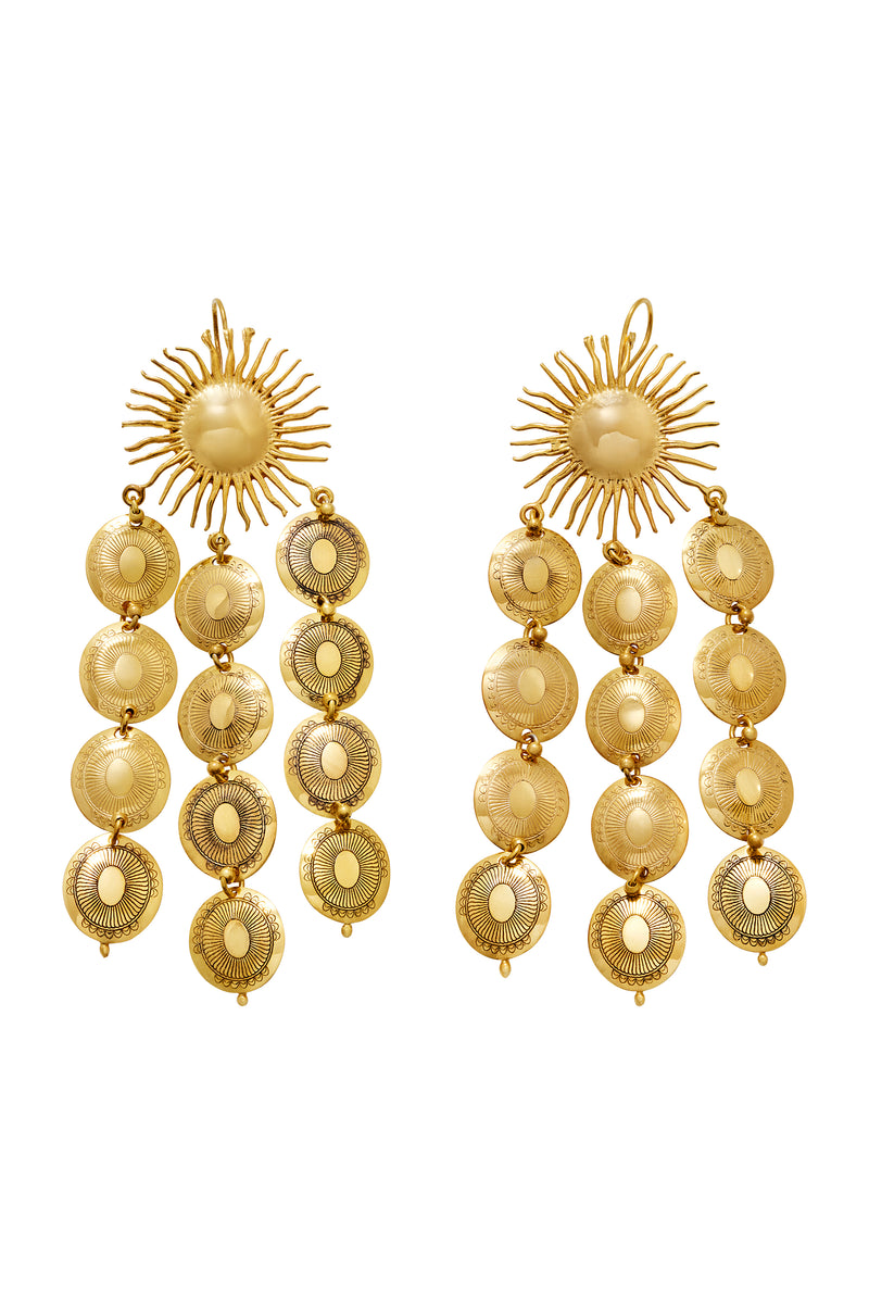 Sol de Mayo Earrings-Carolina K