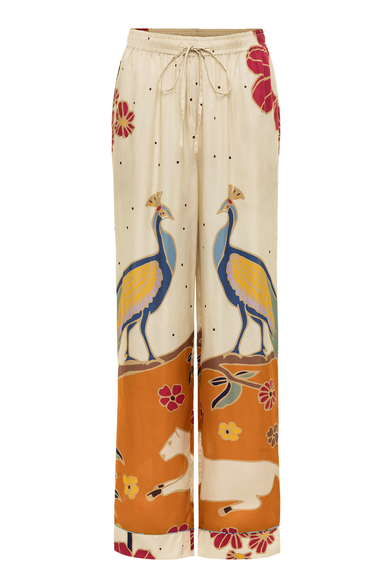 Peacocks Pajama Set-Carolina K