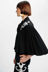 Carolina K Jena Top featuring a stylish design with a relaxed fit, shown in a natural fabric and color.