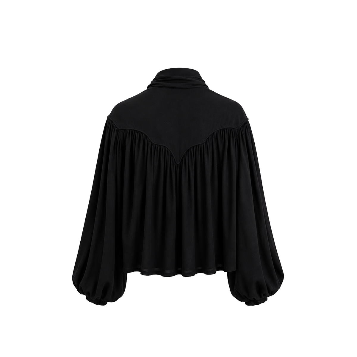 Long sleeve Jena Top by Carolina K featuring a stylish back design and comfortable fit.