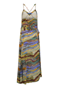 Sienna Dress Emerald Marble / XL Sienna Dress Emerald Marble / XL
