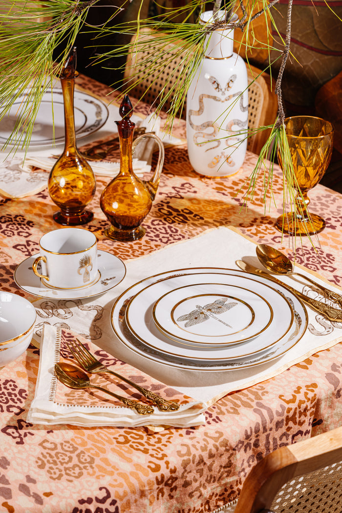 Golden Animals Collection - Full Dinner Set-Carolina K