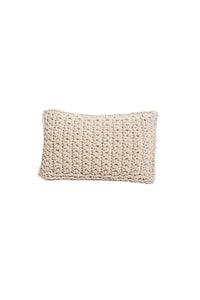 Carolina K Crochet Rectangular Pillow