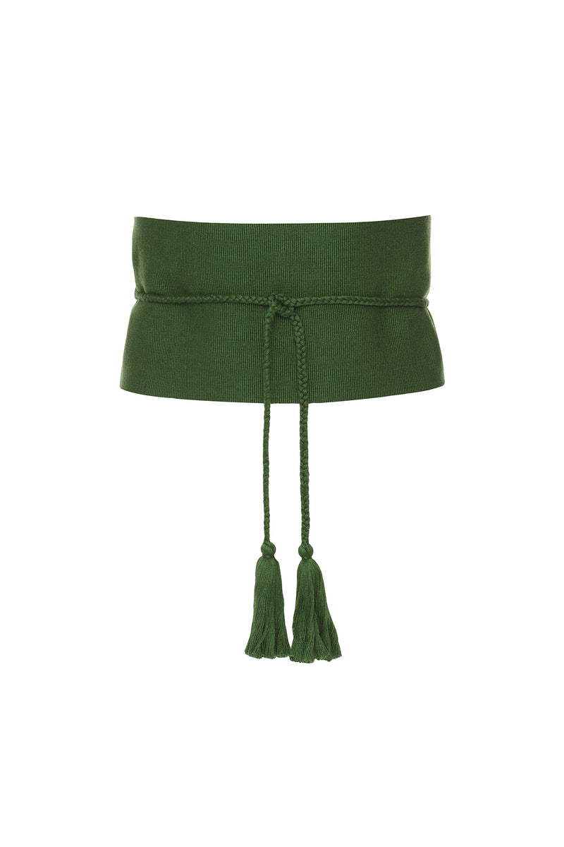 Carolina K Carmen Belt Green One Size