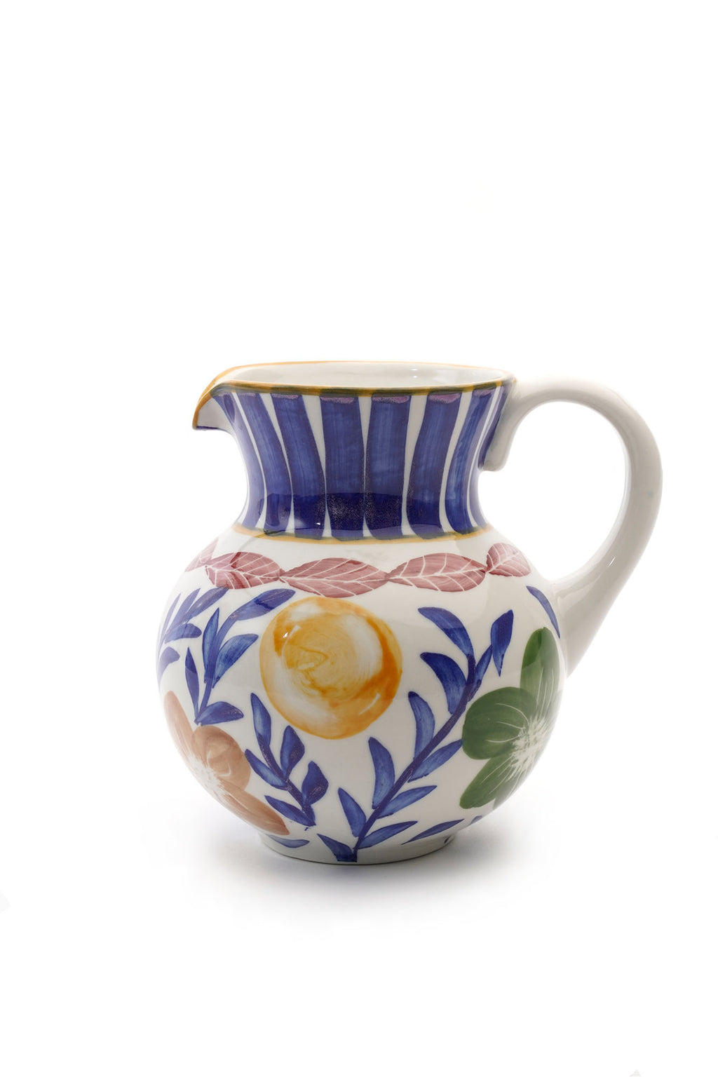 Etched Flower Serving Jar