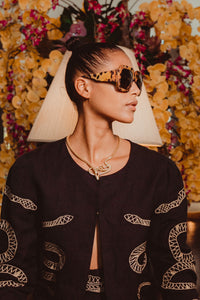 Carolina K Leopard Sunglasses