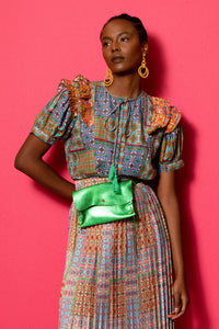 Bella Blouse Short Sleeve - Final Sale-Carolina K
