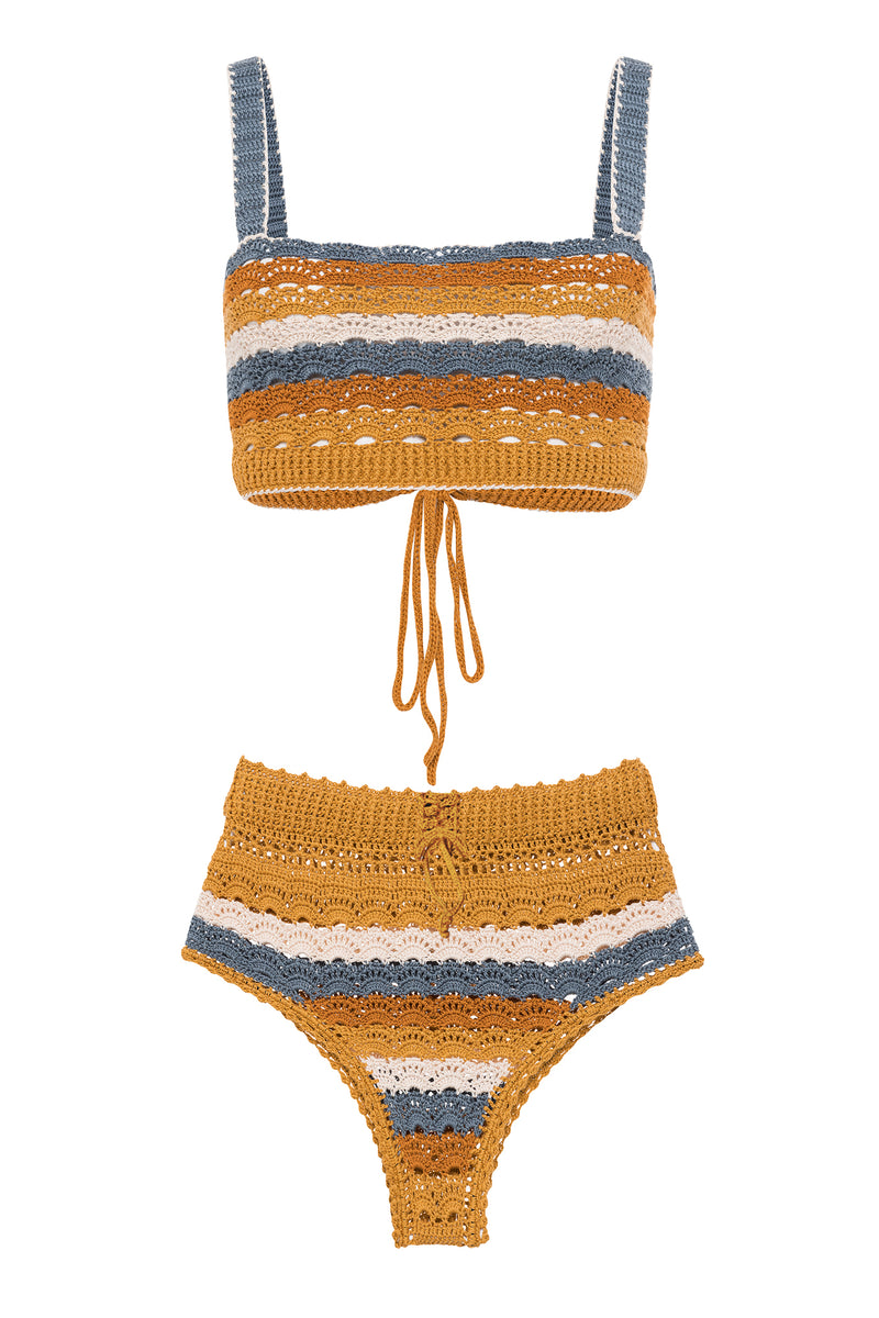 Carolina K Crochet Bikini Set