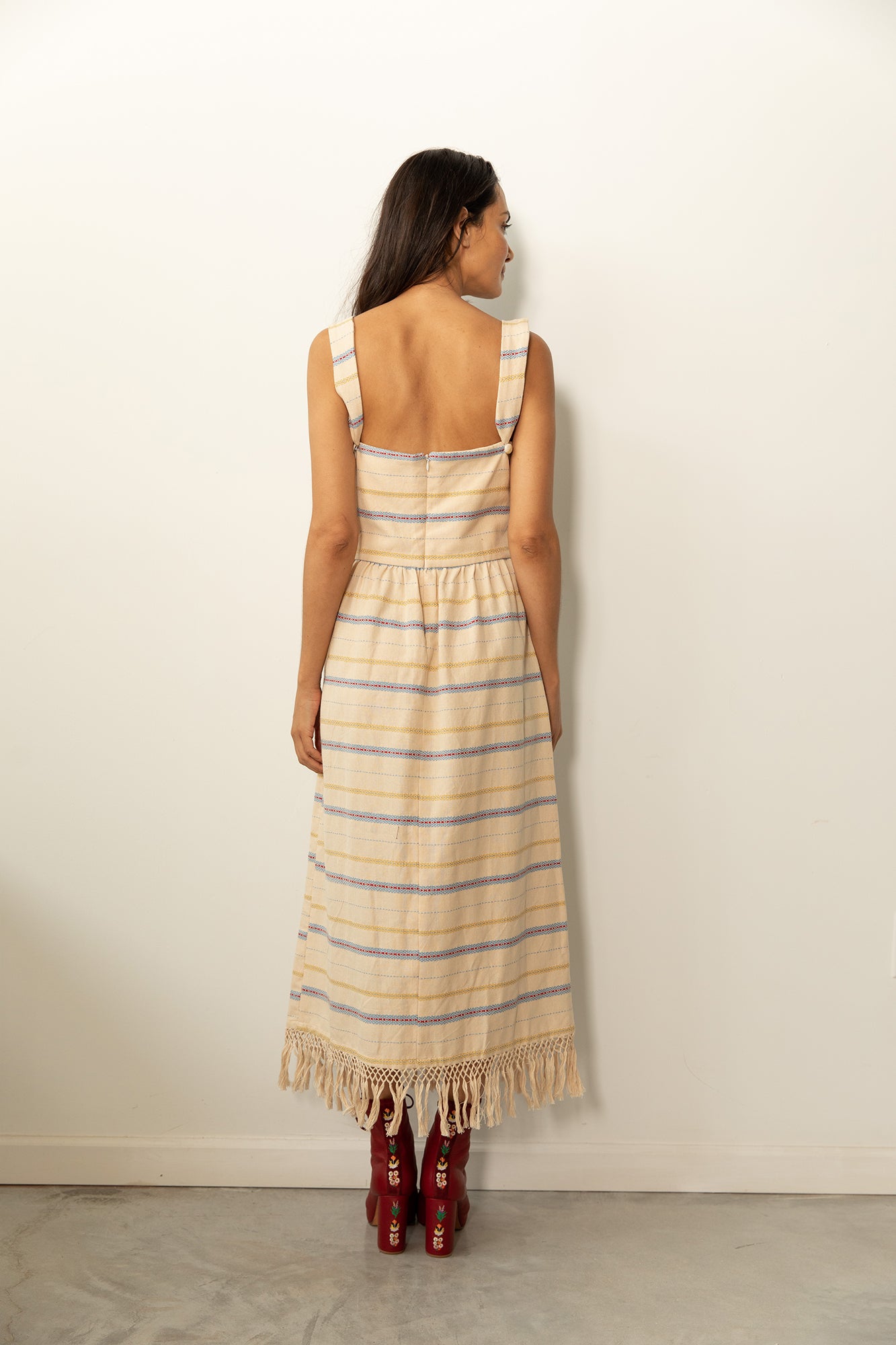 Carolina K Kuna Fringe Dress