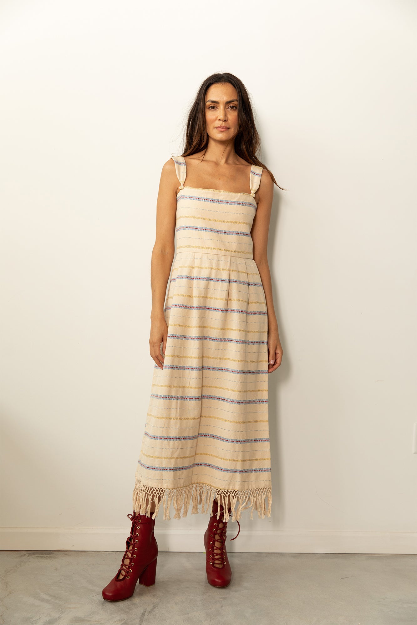 Carolina K Kuna Fringe Dress