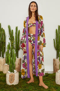 Carolina K Nico Jacket Rainbow Flowers