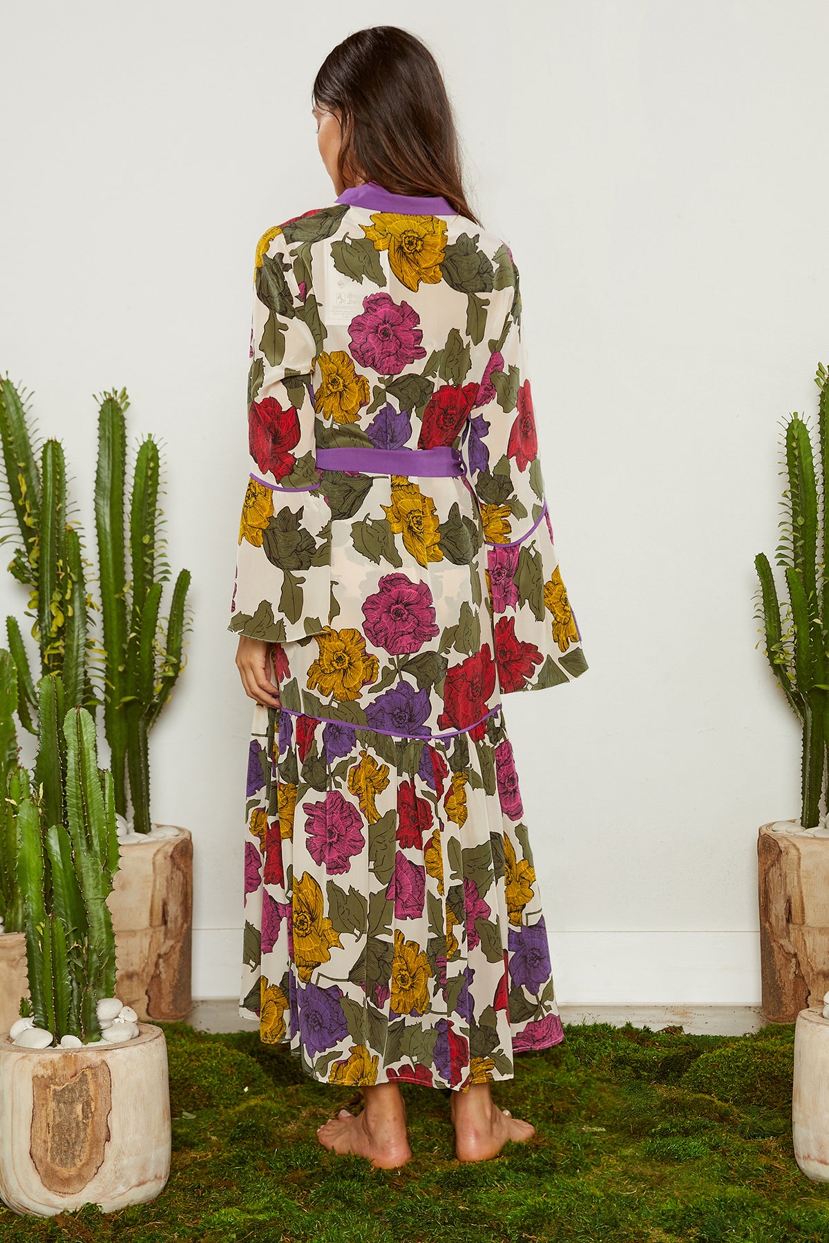 Carolina K Nico Jacket Rainbow Flowers