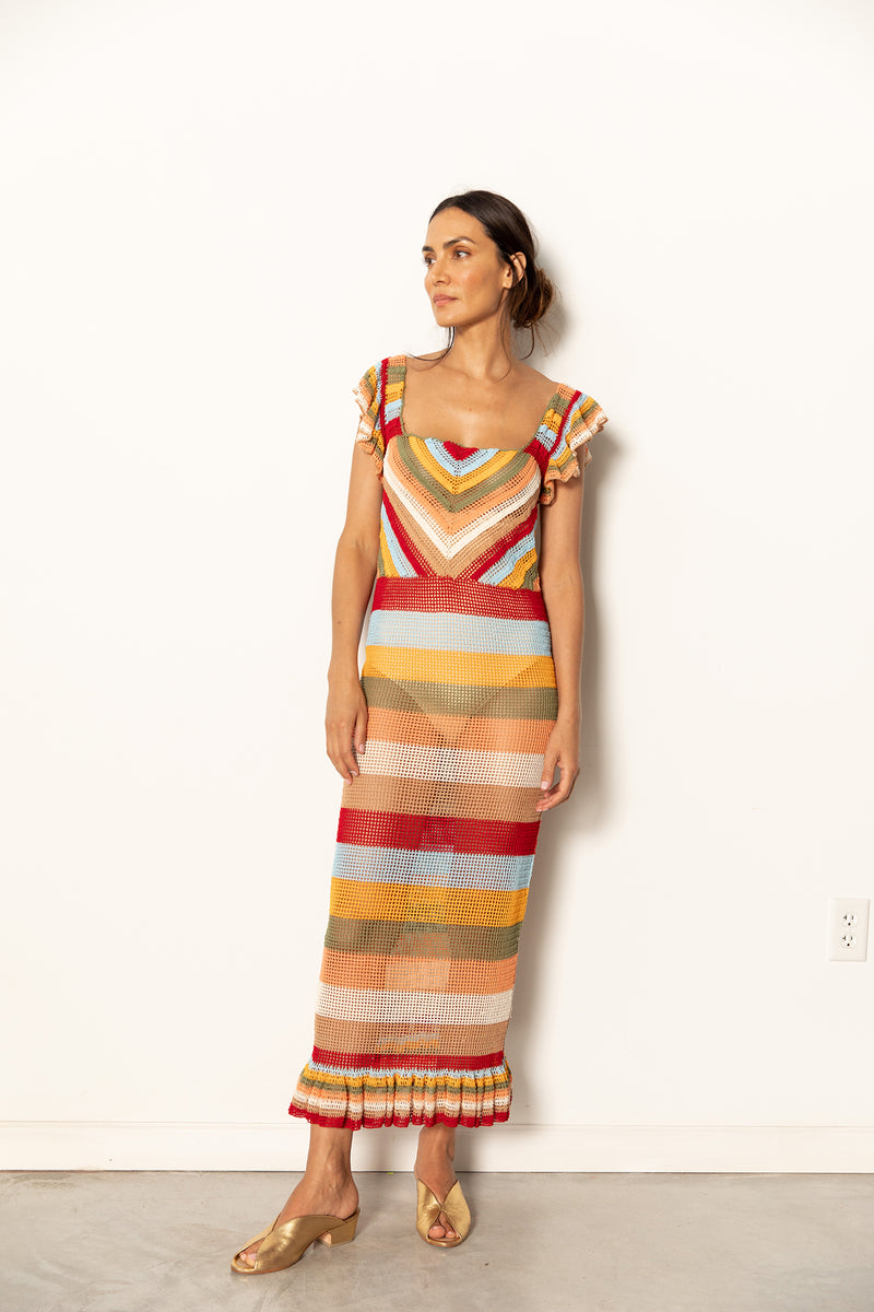 Paradise Crochet Dress - Carolina K