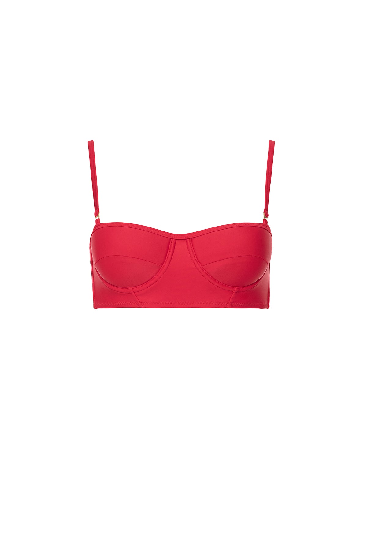 Carolina K Selena Bikini Top Red